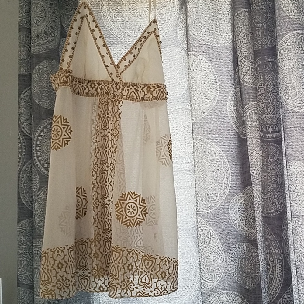 Boho sheer top